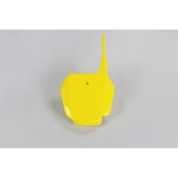 UFO Yellow Front Number Plate for Suzuki RM 85 2000-2025