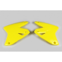 UFO Yellow Radiator Shrouds for Suzuki DRZ 400E 2000-2025