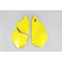 UFO Yellow Rear Side Panel for Suzuki DRZ 400E 2000-2025