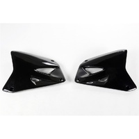 UFO Black Radiator Shrouds for Suzuki RM 250 2001-2025