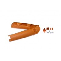 UFO Orange Fork Guard Protectors for Ktm EXC-F 350 2011-2015