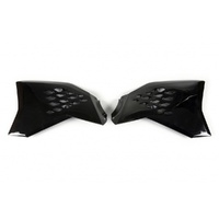 UFO Black Radiator Shrouds for Ktm SX 65  2009-2015