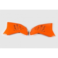 UFO Orange Radiator Shrouds for Ktm SX 65  2009-2015