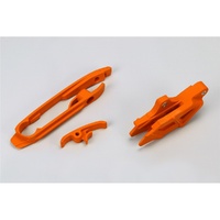 UFO Orange Chain Guide & Swingarm Chain Slider for Ktm SX 250 2011-2015
