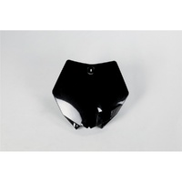 UFO Black Front Number Plate for Ktm SX 85  2013-2017
