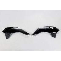 UFO Black Radiator Shrouds for Ktm SX 85  2013-2017