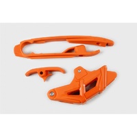 UFO Orange Chain Guide & Swingarm Chain Slider for Ktm SX 125 2016-2022