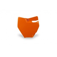 UFO Orange Front Number Plate for Ktm SX 65  2016-2023