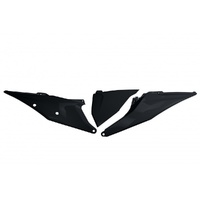 UFO Black Rear Side Panel for Ktm SX 150 2019-2022