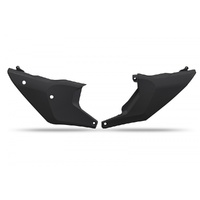 UFO Black Rear Side Panel for Husqvarna FX 450 2023-2025