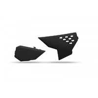 UFO Black Vented Airbox Cover for Husqvarna FE 450 2024-2025