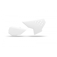 UFO White Vented Airbox Cover for Husqvarna FE 350 2024-2025