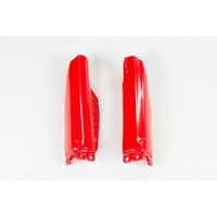 UFO Red Fork Guard Protectors for Honda CR 85 2003-2025