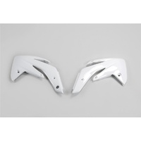 UFO White Radiator Shrouds for Honda CRF 150R 2007-2025