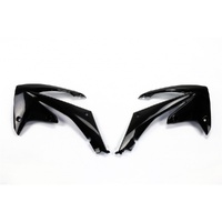 UFO Black Radiator Shrouds for Honda CRF 450R 2009-2012