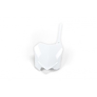 UFO White Front Number Plate for Honda CRF 450R 2009-2012