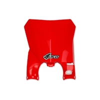 UFO Red Front Number Plate for Honda CRF 250R 2018-2021