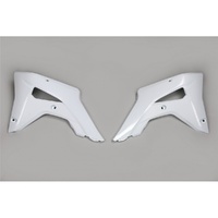 UFO White Radiator Shrouds for Honda CRF 450RX 2017-2020