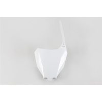 UFO White Front Number Plate for Honda CRF 250RX 2019-2021