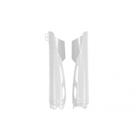 UFO White Fork Guard Protectors for Honda CRF 450RX 2019-2025