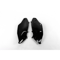 UFO Black Rear Side Panel for Kawasaki KXF 450 2012-2015