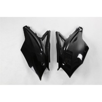 UFO Black Rear Side Panel for Kawasaki KXF 450 2016-2018