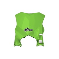 UFO Green Front Number Plate for Kawasaki KXF 450 2016-2025