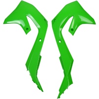 UFO Green Radiator Shrouds for Kawasaki KXF 450 2019-2023