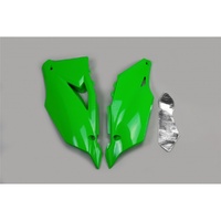 UFO Green Rear Side Panel for Kawasaki KXF 450 2019-2023