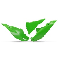 UFO Green Rear Side Panel for Kawasaki KXF 450 2024-2025