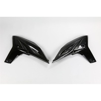 UFO Black Radiator Shrouds for Yamaha WRF 450 2012-2015
