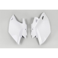UFO White Rear Side Panel for Yamaha WRF 450 2012-2015