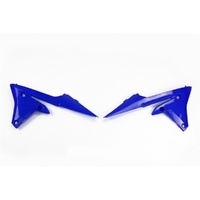 UFO Blue Radiator Shrouds for Yamaha YZF 250 2014-2018