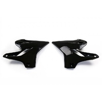UFO Black Radiator Shrouds for Yamaha YZ 250 2015-2021