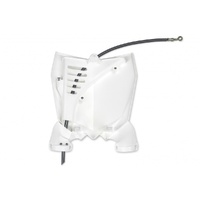 UFO White Front Number Plate for Yamaha YZF 450 2010-2017