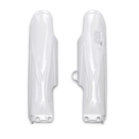 UFO White Fork Guard Protectors for Yamaha YZ 85 2019-2025