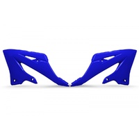 UFO Blue Radiator Shrouds for Yamaha YZ 125 2022-2025
