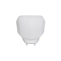 UFO White Front Number Plate for Yamaha YZF 250 2024-2025