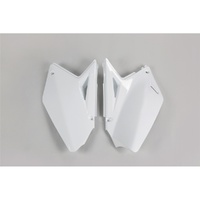UFO White Rear Side Panel for Suzuki RMZ 250 2007-2009