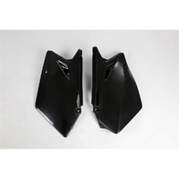 UFO Black Rear Side Panel for Suzuki RMZ 450 2007-2007