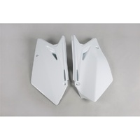 UFO White Rear Side Panel for Suzuki RMZ 450 2007-2007