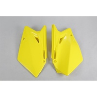 UFO Yellow Rear Side Panel for Suzuki RMZ 450 2007-2007