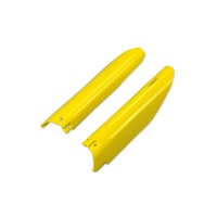 UFO Yellow Fork Guard Protectors for Suzuki RMZ 450 2007-2025