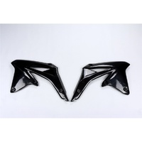 UFO Black Radiator Shrouds for Suzuki RMZ 450 2008-2017