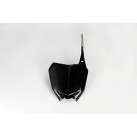 UFO Black Front Number Plate for Suzuki RMZ 450 2008-2017