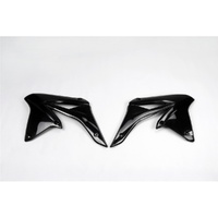 UFO Black Radiator Shrouds for Suzuki RMZ 250 2010-2018