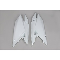 UFO White Rear Side Panel for Suzuki RMZ 250 2019-2025