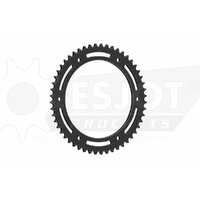 ESJOT 52 Tooth Steel Rear Sprocket for Yamaha DT 200 R 1988-1989
