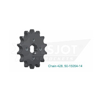 ESJOT 14 Tooth Standard Front sprocket for Kawasaki KLX 150 BF 2015-2021