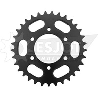 ESJOT 33 Tooth Steel Rear Sprocket for Kawasaki GPZ 750 Unitrak 1983-1985